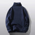 Loose And Simple Bottoming Striped Knitwear